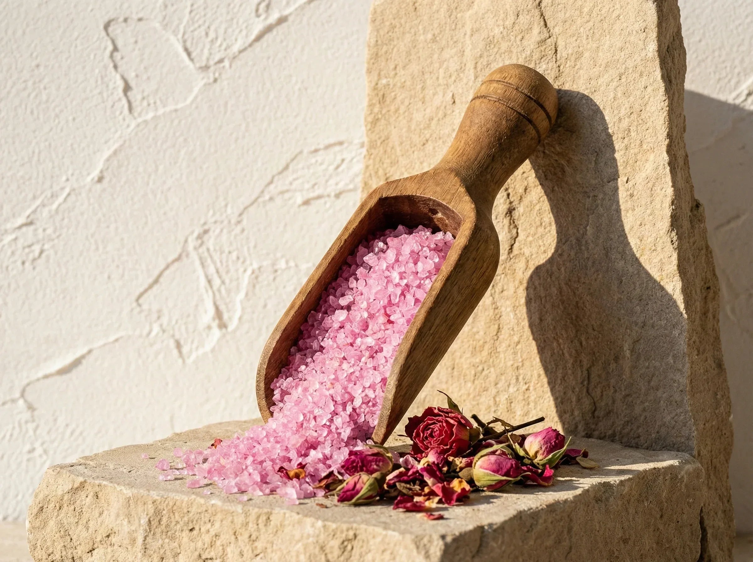 Sel Bain spirituel huile essentielle Rose Poudrée - Purification - Essences Agape 75685797