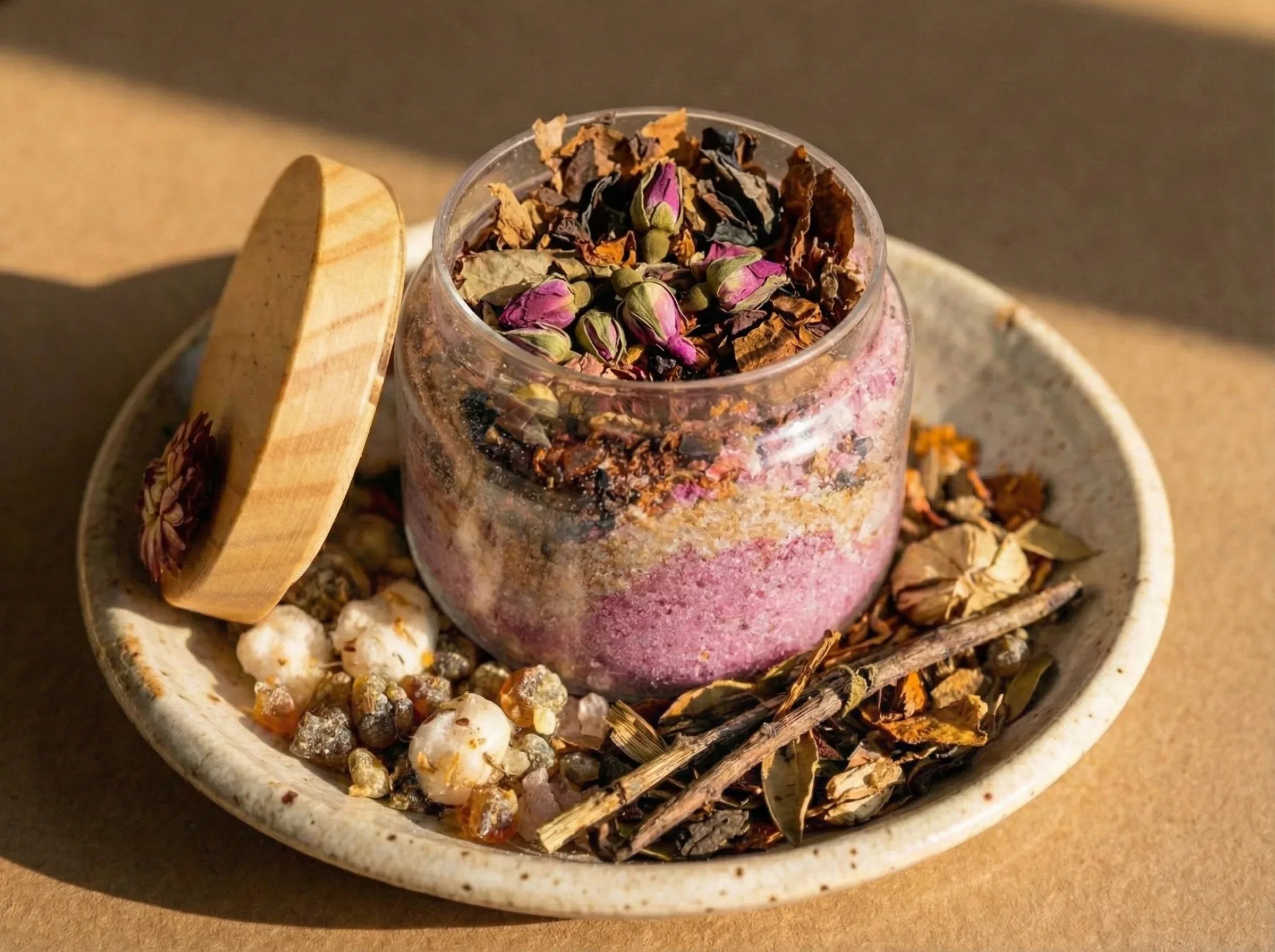 Sel Bain spirituel huile essentielle Rose epsom - Amour intérieure - Essences Agape 56928164