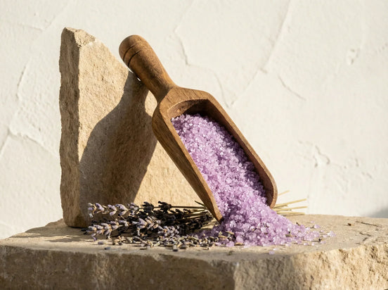 Sel de bain aromathérapie Lavande revigorante - Détente Absolue - Essences Agape 2837627