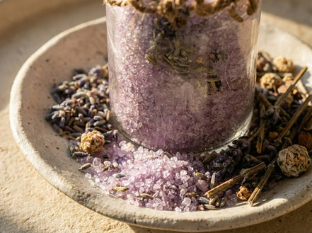 Sel de bain aromathérapie Lavande revigorante - Détente Absolue - Essences Agape 61924629