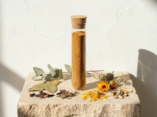 Sel de bain aromathérapie Poudre 12 Plantes - Élixir de corps Pur - Essences Agape 80710948