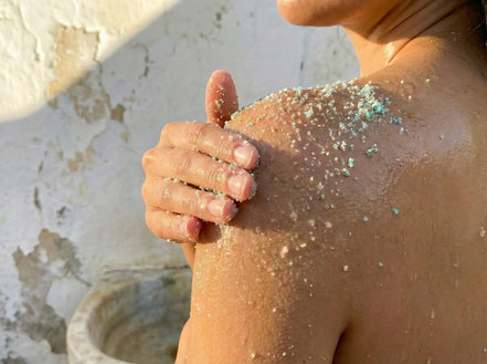 Sel de bain aromathérapie Sauge Coton - Purification Sacrée Aura - Essences Agape 70968096