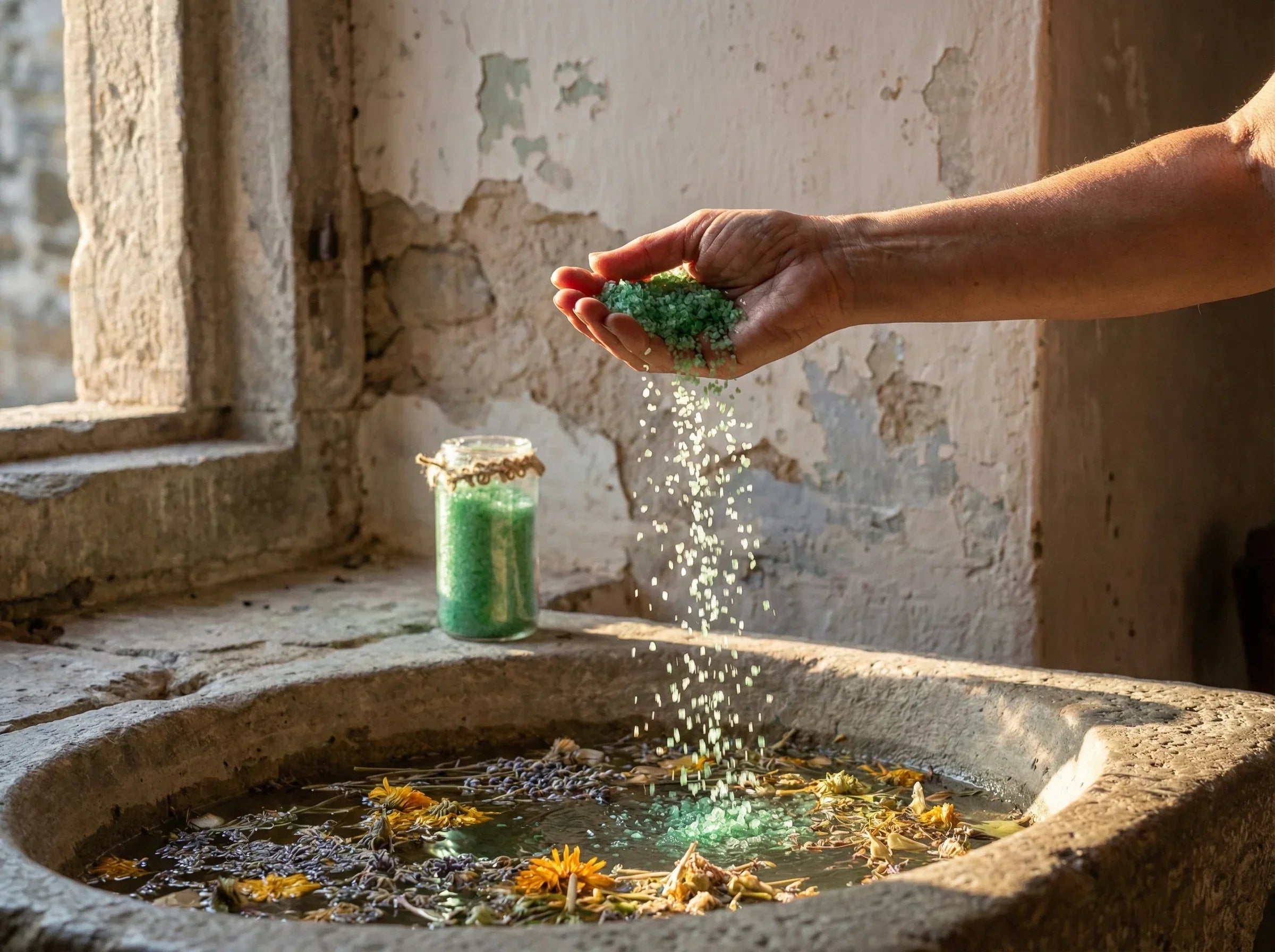 Sel de bain aromathérapie Sauge - Purification Profonde et Zen - Essences Agape 86864173