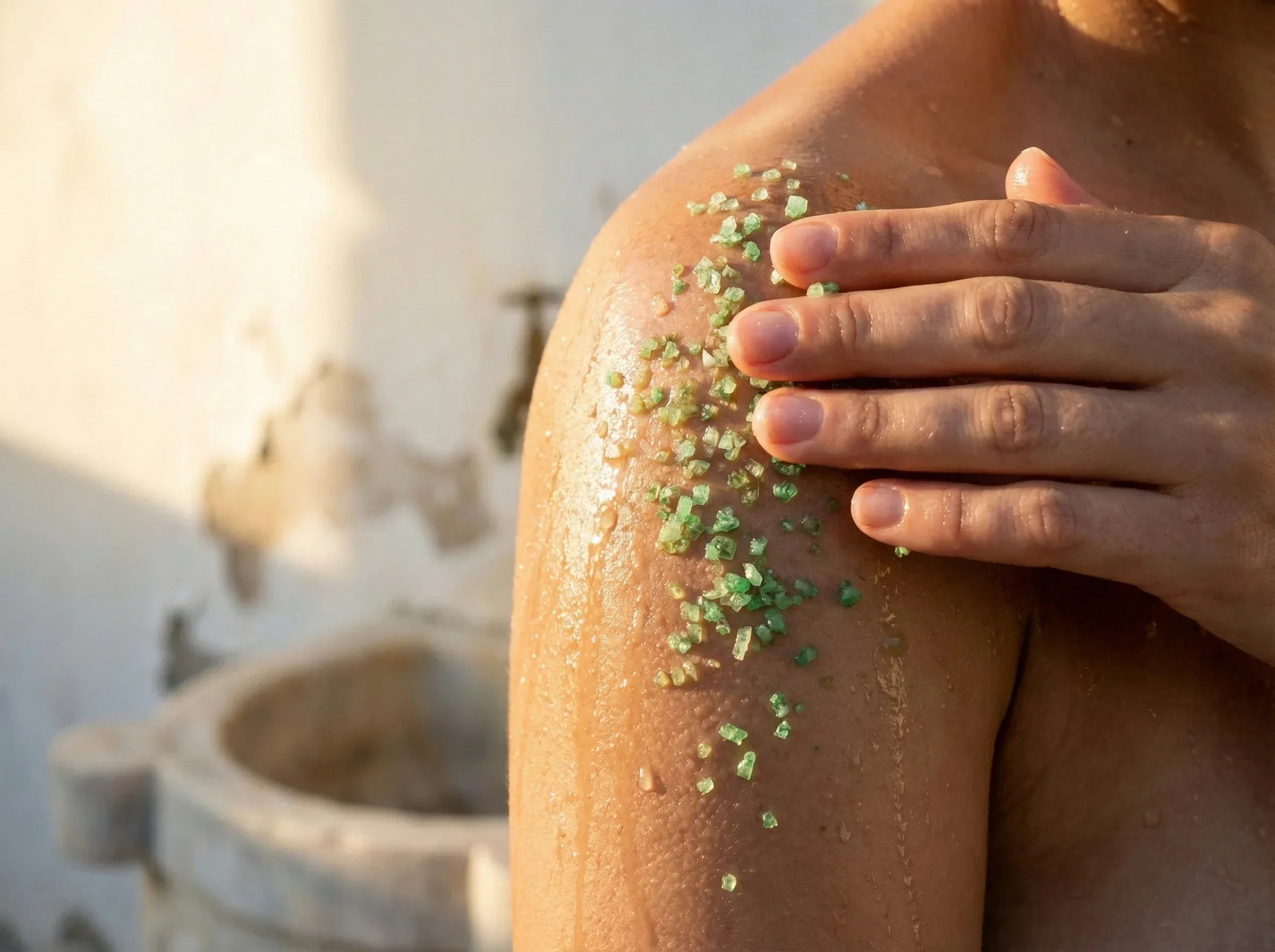 Sel de bain aromathérapie Sauge - Purification Profonde et Zen - Essences Agape 55014316