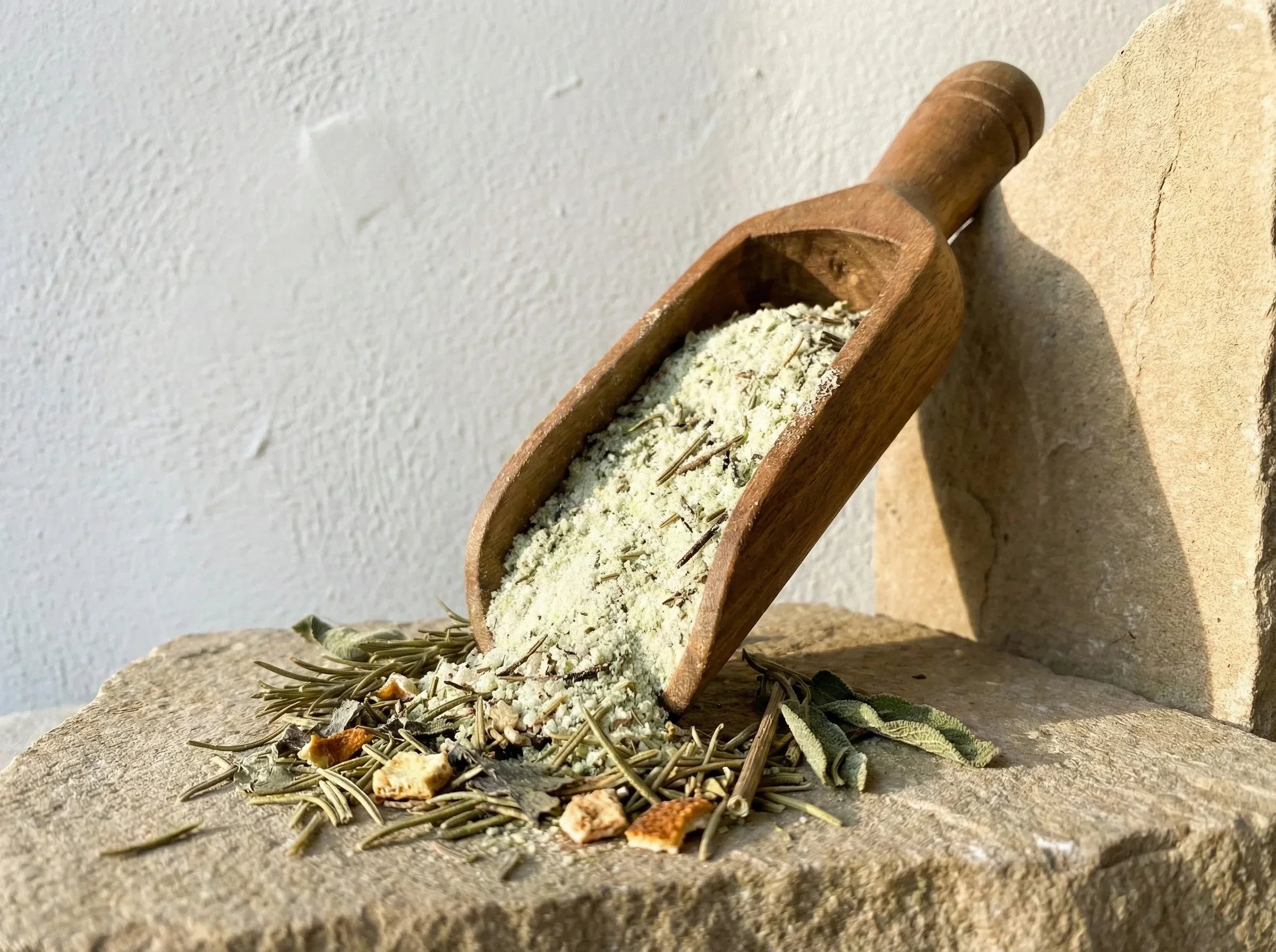 Sel de bain aromathérapie Sauge Romarin - Souffle Pur et Frais - Essences Agape 15221571