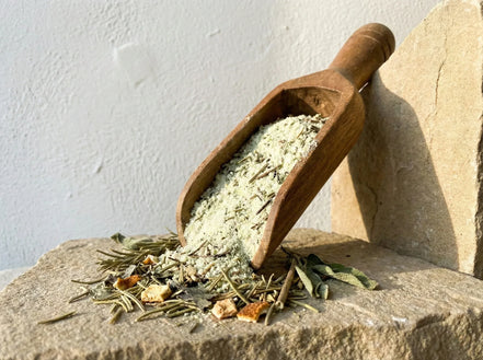 Sel de bain aromathérapie Sauge Romarin - Souffle Pur et Frais - Essences Agape 15221571