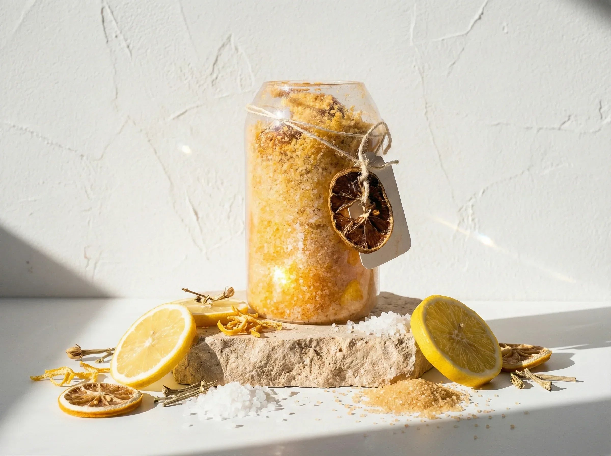 Sel de bain mer epsom Citron Intense - Vitalité Absolue et Force - Essences Agape 13985915