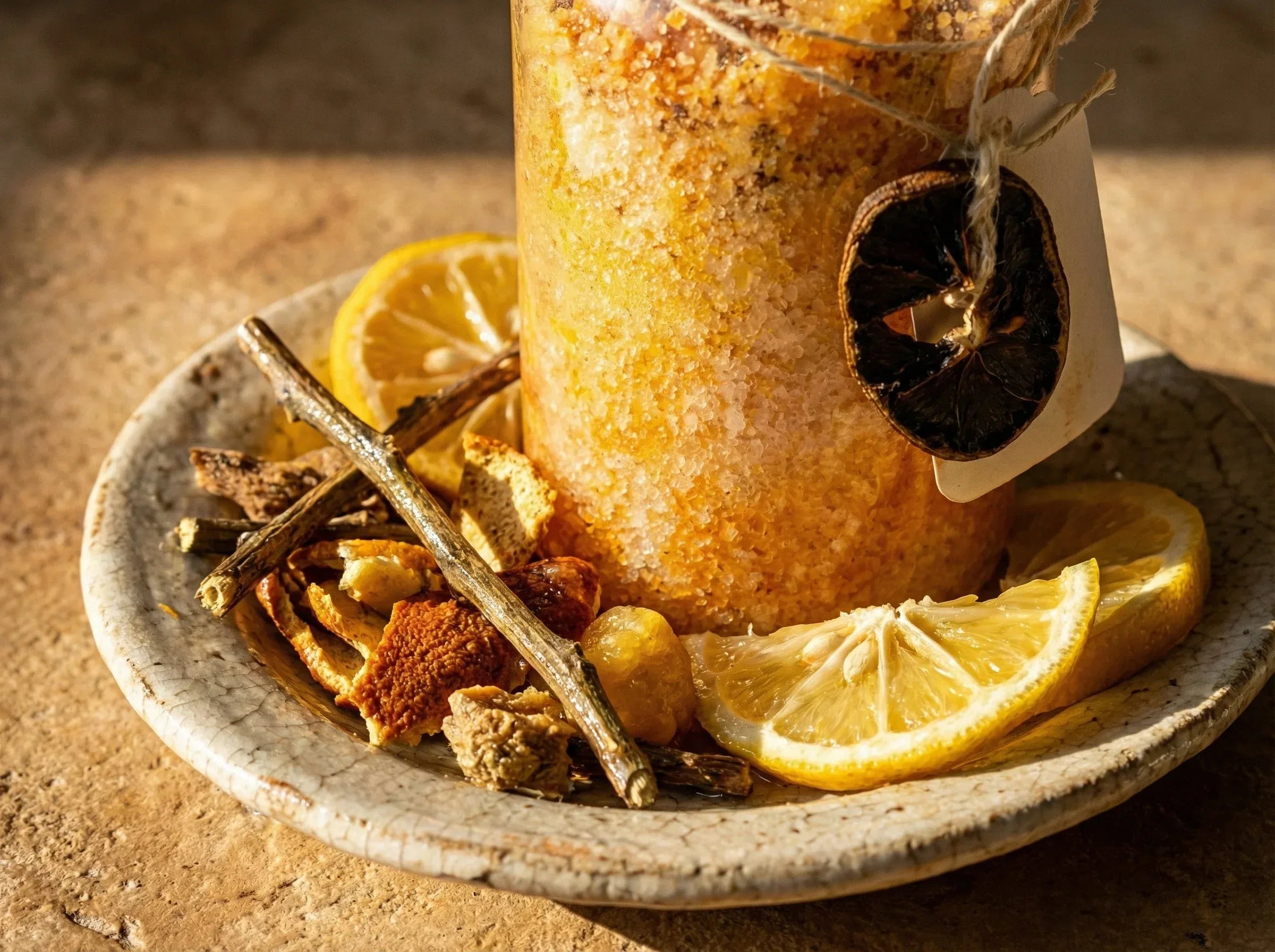 Sel de bain mer epsom Citron Intense - Vitalité Absolue et Force - Essences Agape 14516136