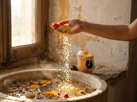 Sel de bain mer epsom Citron Intense - Vitalité Absolue et Force - Essences Agape 75088770