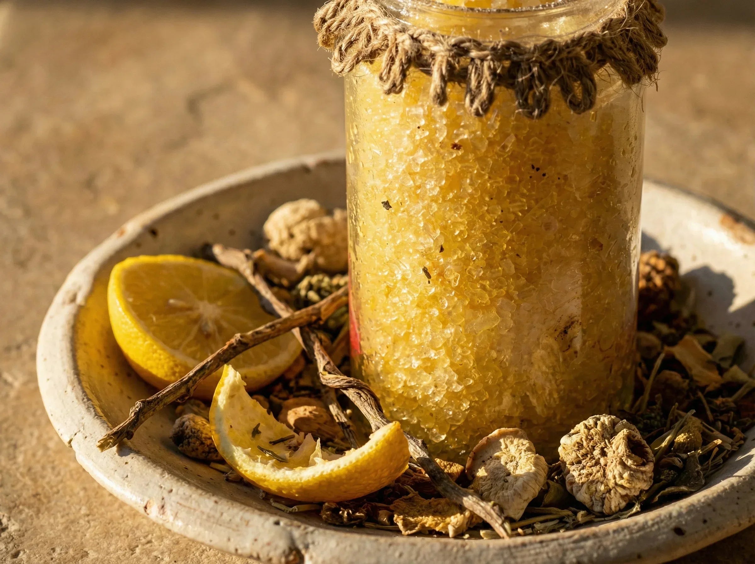 Sel de bain mer epsom Citron - Lumière Vitalisante et Énergie - Essences Agape 22827002