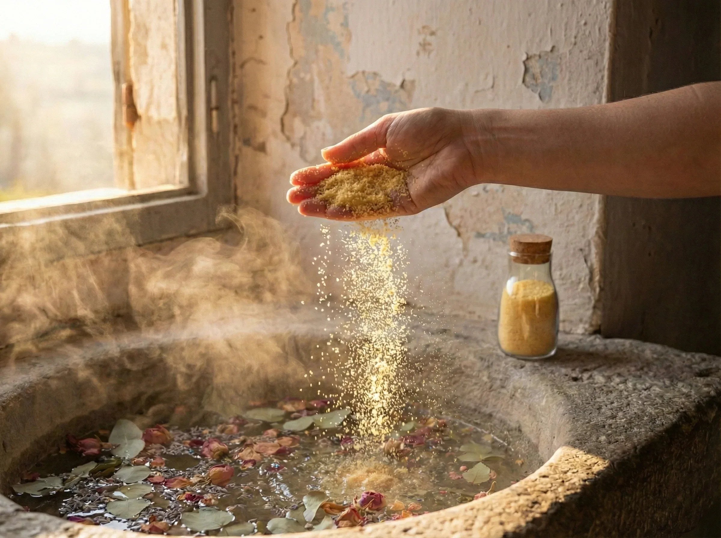 Sel de bain mer epsom Citron Musc - Fraîcheur Céleste et Éclat - Essences Agape 19898141