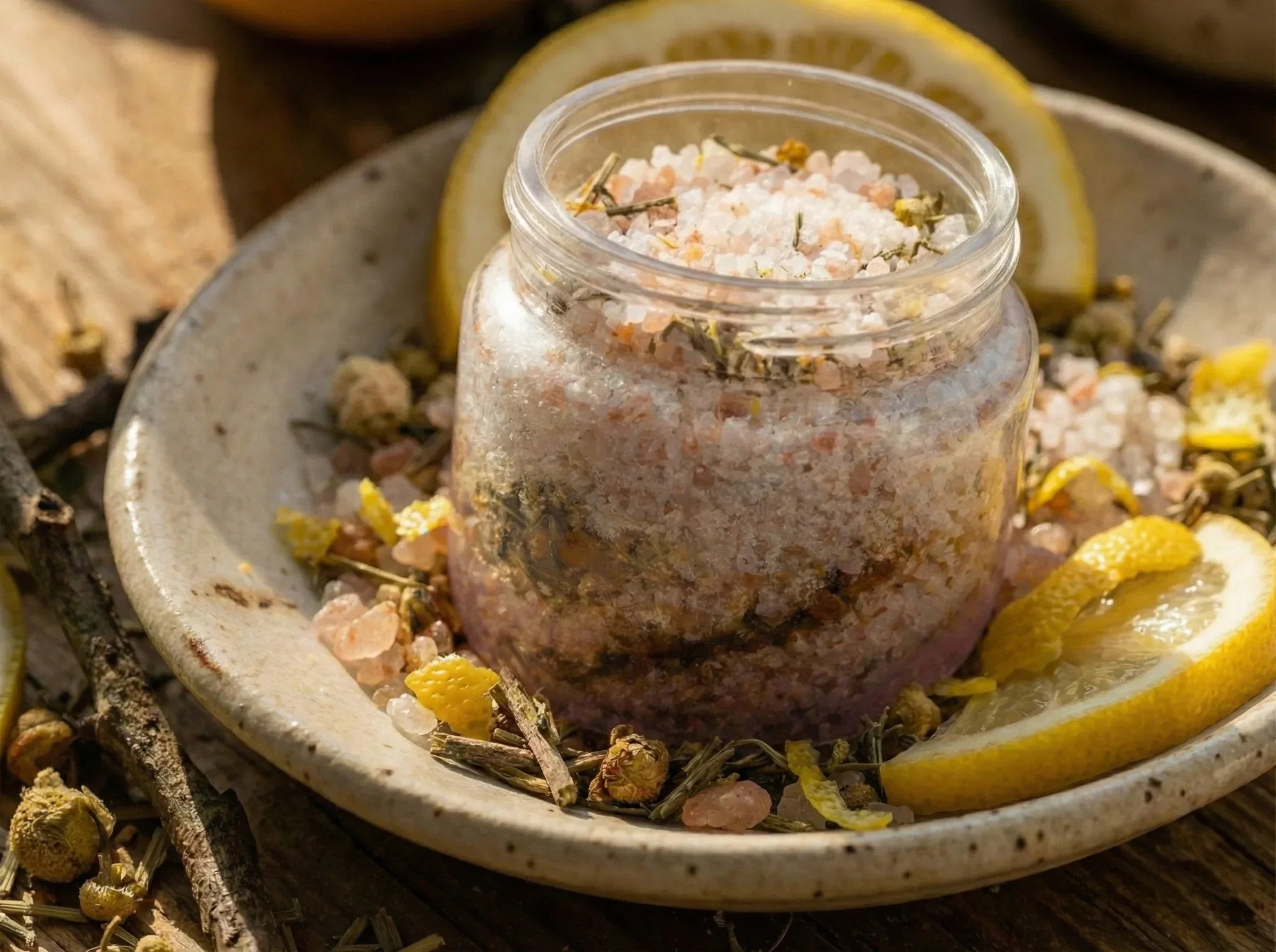 Sel de bain mer epsom Citron - Éclat Solaire Intense et Vitalité - Essences Agape 98158705