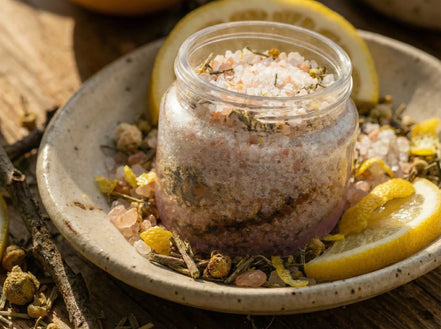 Sel de bain mer epsom Citron - Éclat Solaire Intense et Vitalité - Essences Agape 98158705