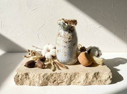 Sel de bain mer epsom Musc Coton - Cocon de Douceur et Apaisement - Essences Agape 51853961