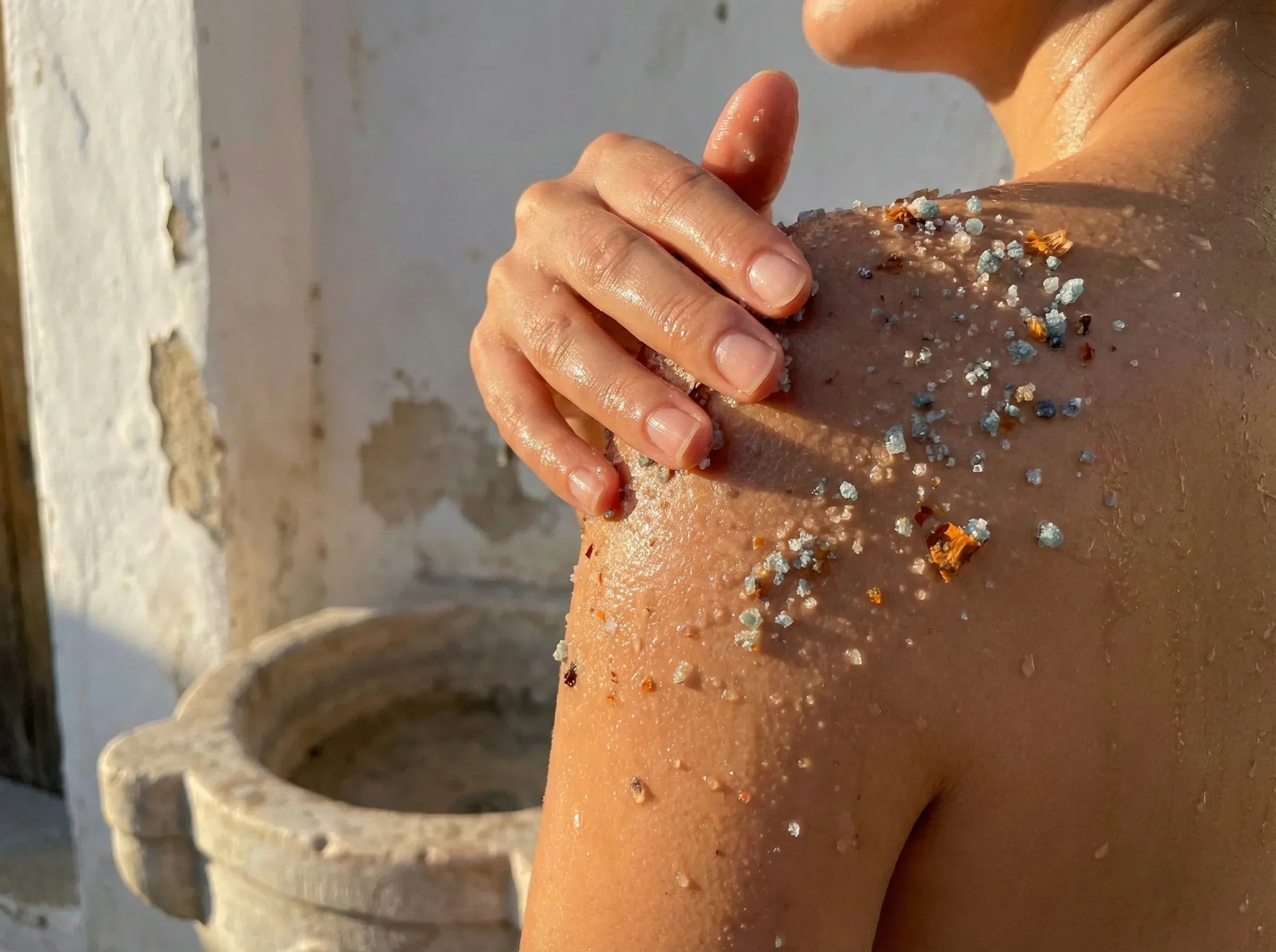 Sel de bain mer epsom Musc Coton - Cocon de Douceur et Apaisement - Essences Agape 64791688