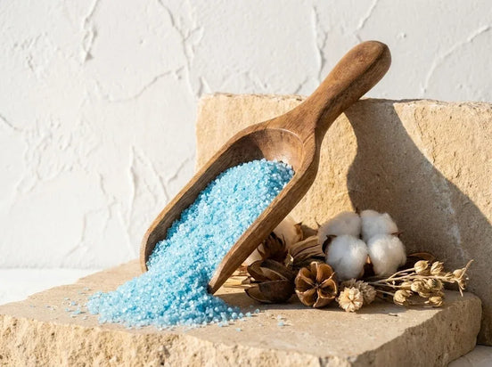 Sel de bain mer epsom Musc Coton - Nuage de Douceur et Harmonie - Essences Agape 56885247