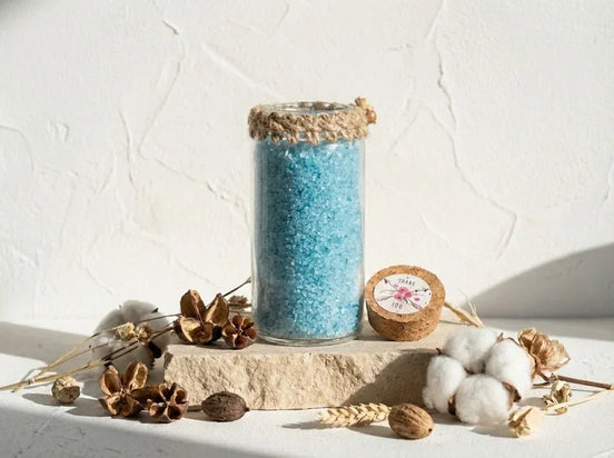 Sel de bain mer epsom Musc Coton - Nuage de Douceur et Harmonie - Essences Agape 81646577