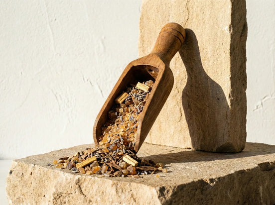 Sel de bain mer epsom Palo Santo Rose - Synergie Sacrée et Paix - Essences Agape 61857424