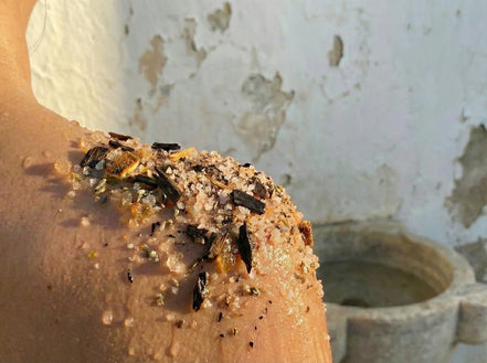 Sel de bain mer epsom Palo Santo Rose - Synergie Sacrée et Paix - Essences Agape 18815963