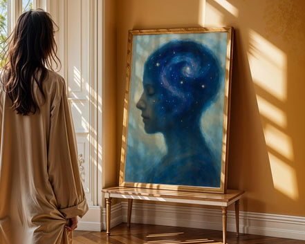 Spiritualité décoration, cadeau unique mentale, peinture française art - Essences Agape 24890753