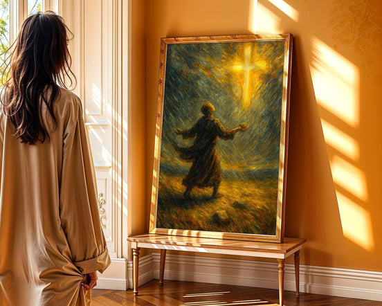 Spiritualité décoration chrétien croix, peinture art, spiritualité - Essences Agape 8651588