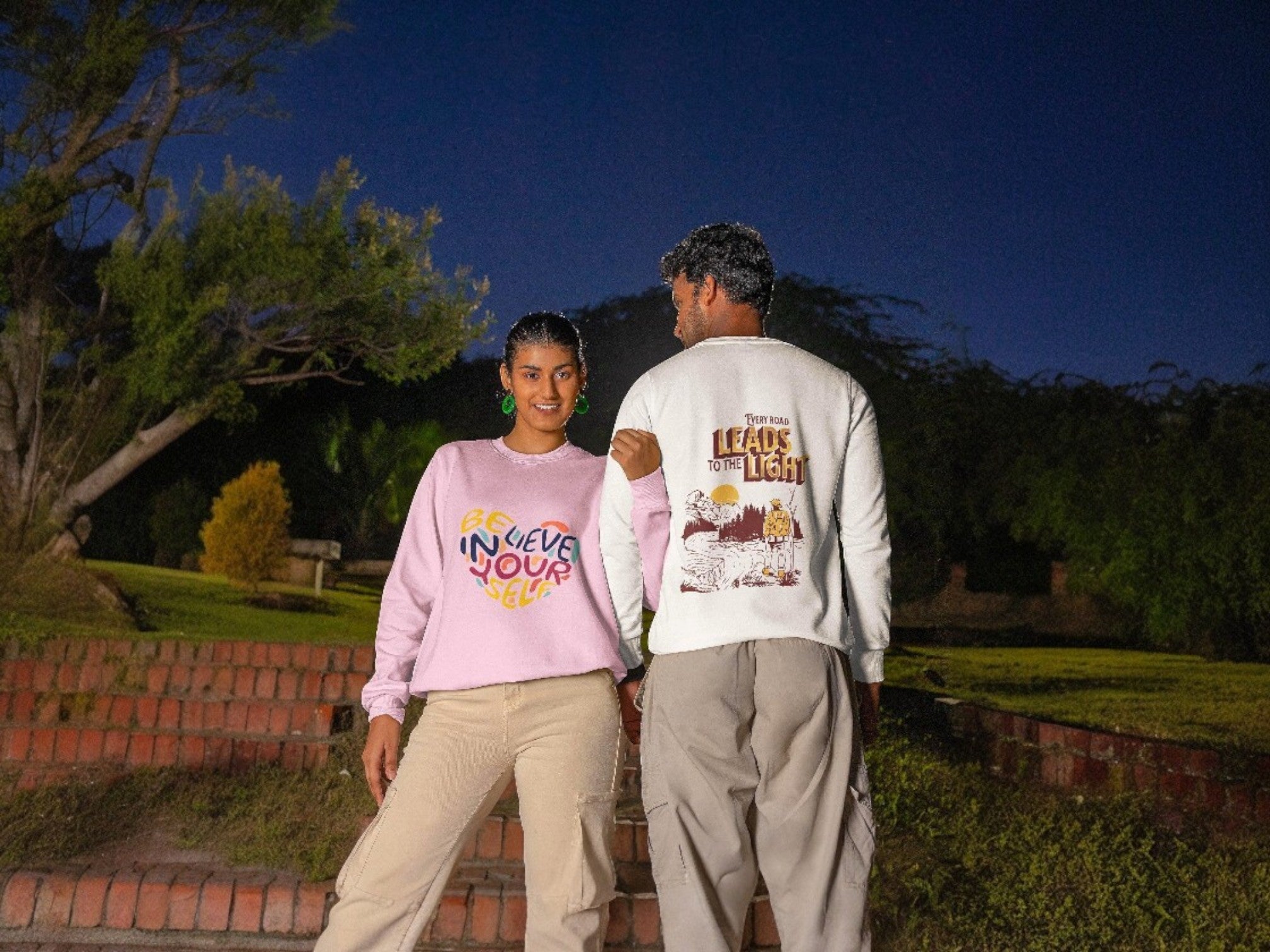 Sweatshirt art confiance en soi, pull yoga jogging bien-être, hoodie - Essences Agape 95548935