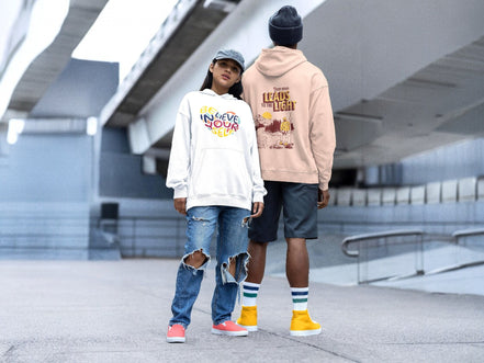 Sweatshirt art croire en soi, confiance en soi, pull motivation, amour - Essences Agape 86182376