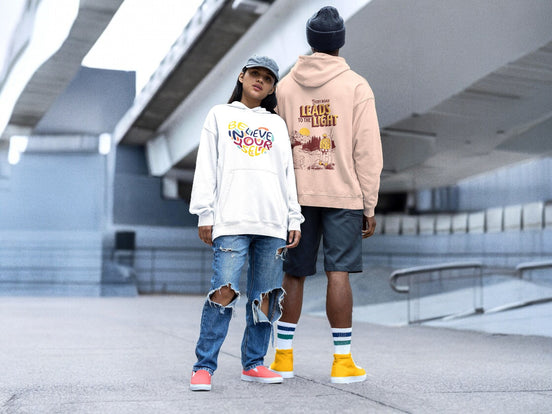 Sweatshirt art croire en soi, confiance en soi, pull motivation, amour - Essences Agape 86182376