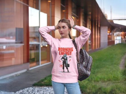 Sweatshirt art féministe, confiance soi, hoodie entrepreneur, oversize - Essences Agape 85749905
