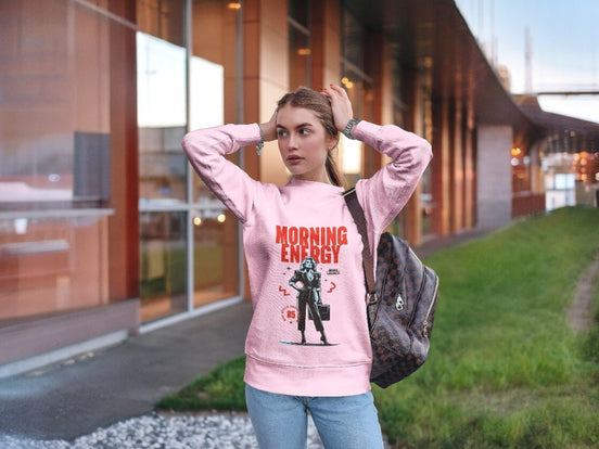 Sweatshirt art féministe, confiance soi, hoodie entrepreneur, oversize - Essences Agape 85749905