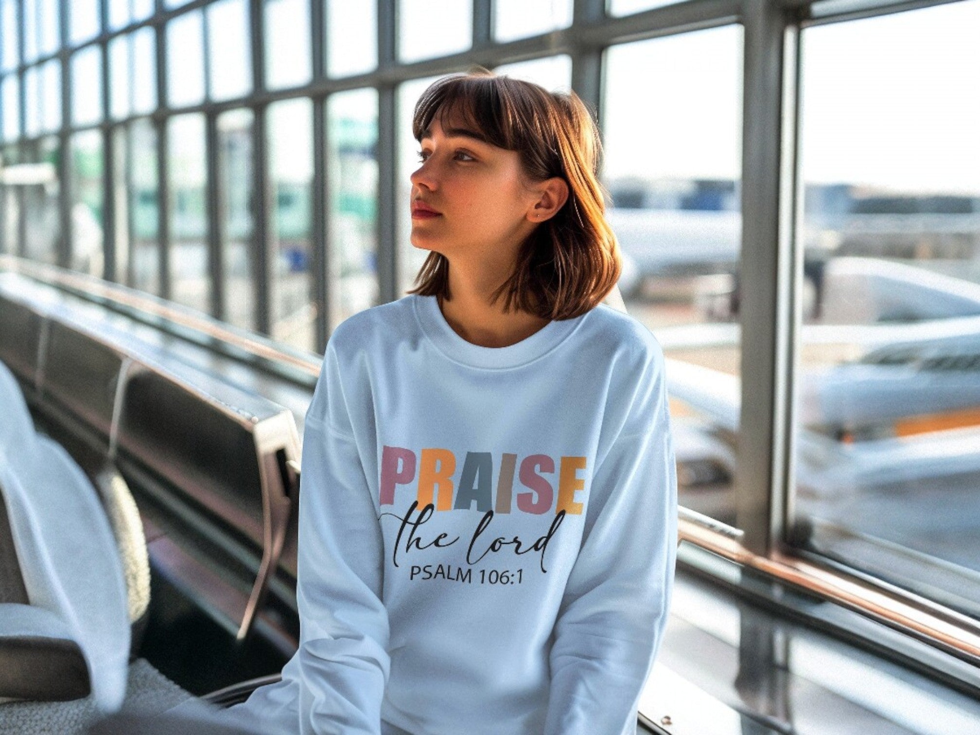 Sweatshirt chrétien, streetwear personnalisé, imprimé jésus, croyance - Essences Agape 99629067