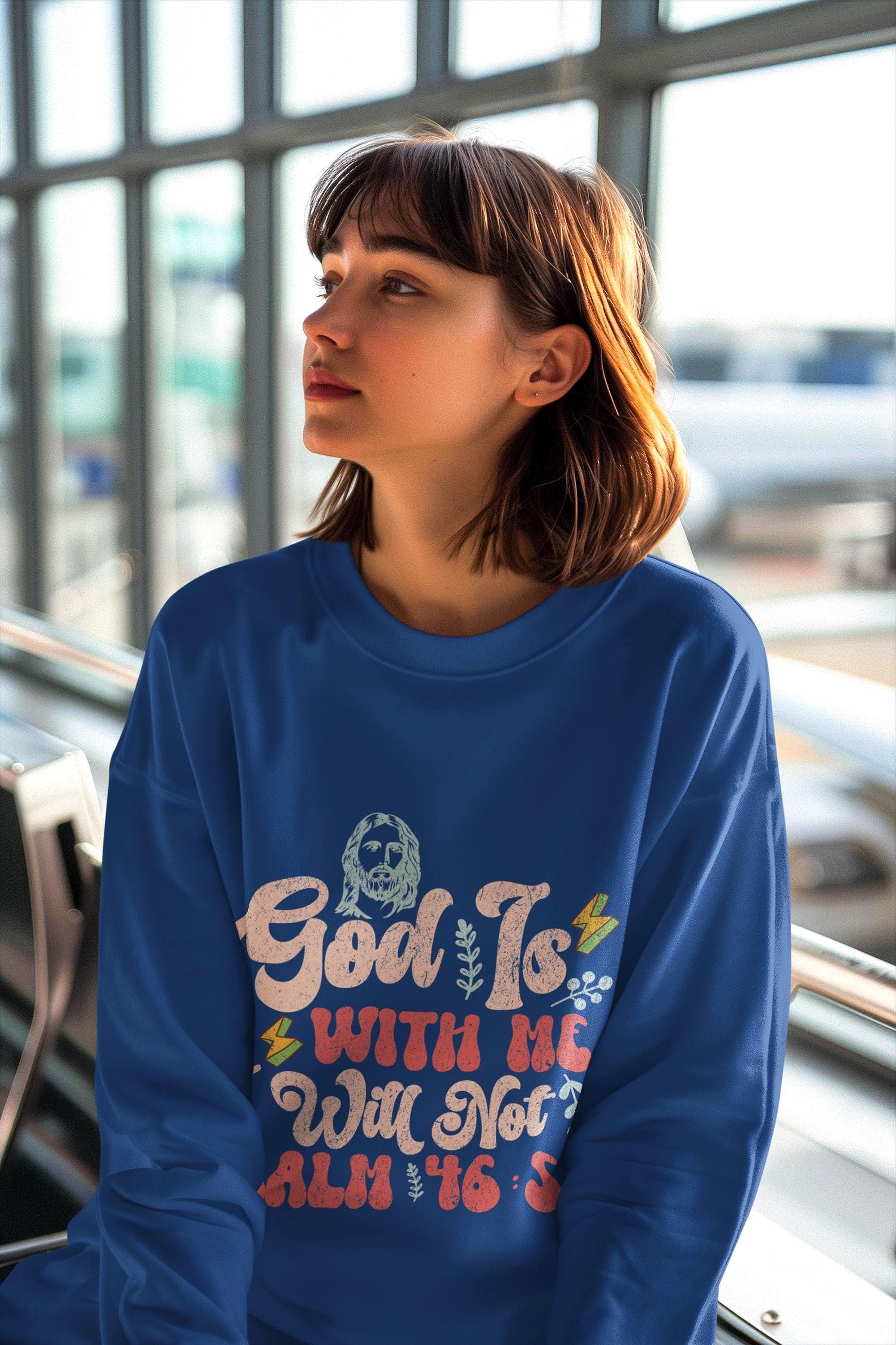 Sweatshirt imprimé jésus, pull motivation mentale, hoodie chrétien - Essences Agape 32895988