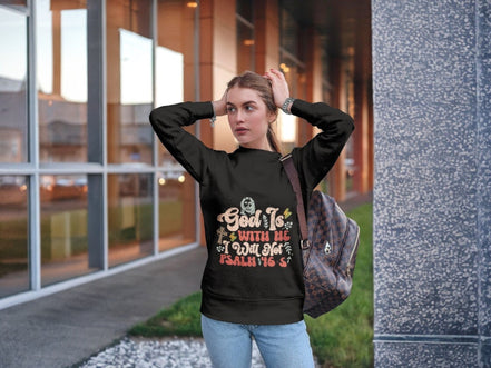 Sweatshirt imprimé jésus, pull motivation mentale, hoodie chrétien - Essences Agape 1651905