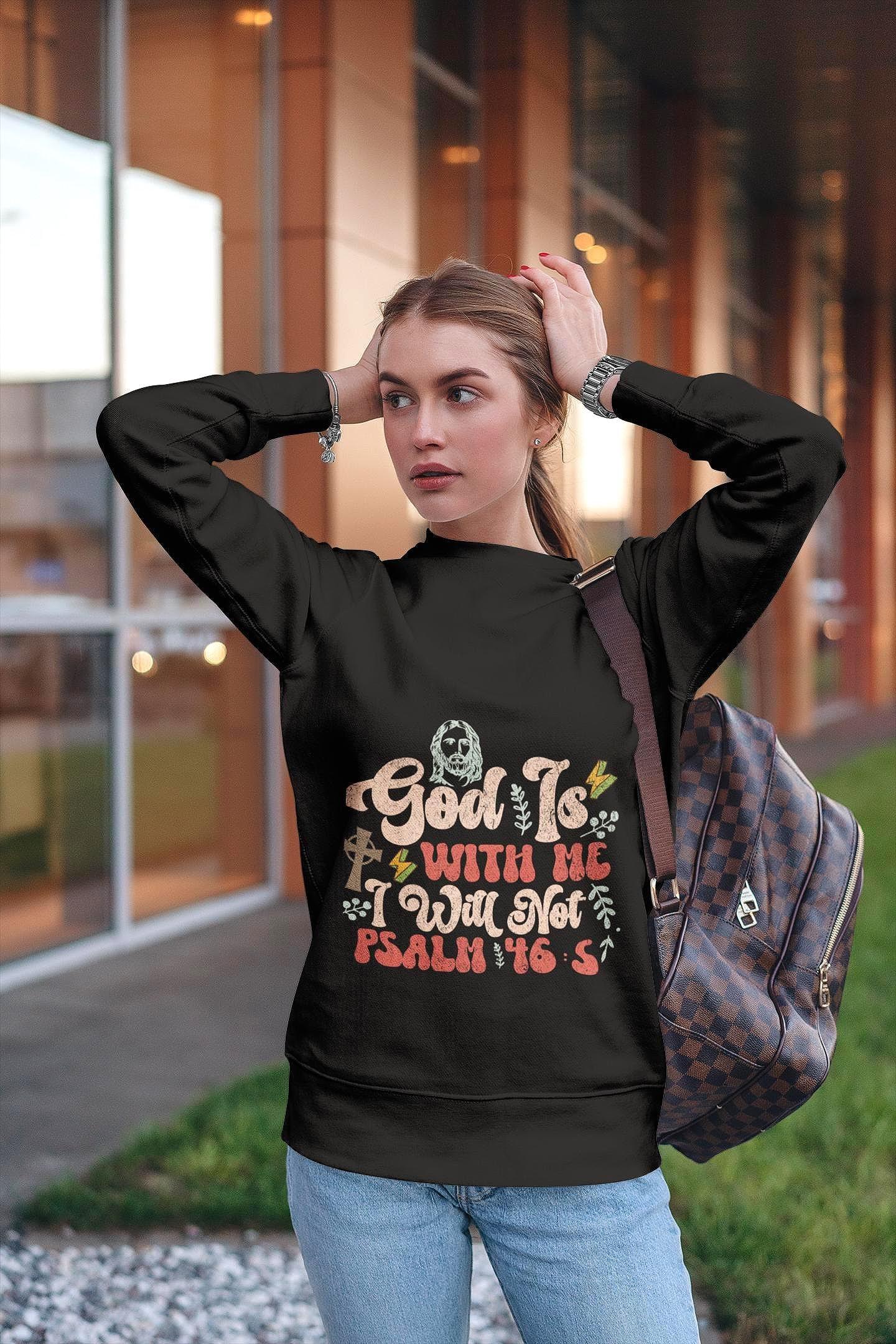 Sweatshirt imprimé jésus, pull motivation mentale, hoodie chrétien - Essences Agape 1651905