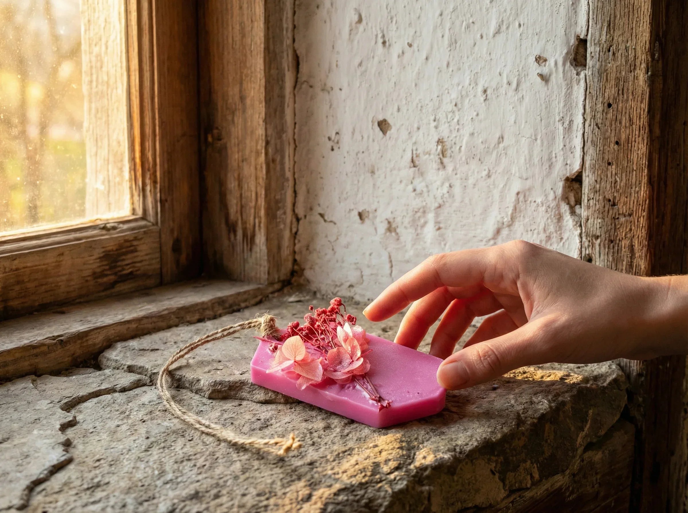 Tablette Rose & Hibiscus - Douceur & Éveil Sensoriel - Essences Agape 99843478