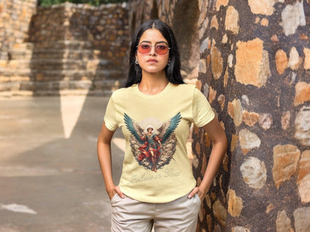 Tee shirt ange, miracle méditation God, t shirt symbole religieux - Essences Agape 73054676