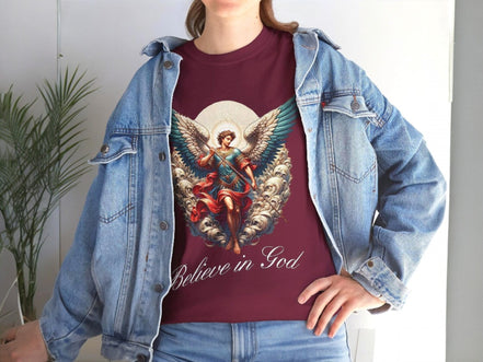 Tee shirt ange, miracle méditation God, t shirt symbole religieux - Essences Agape 60179226