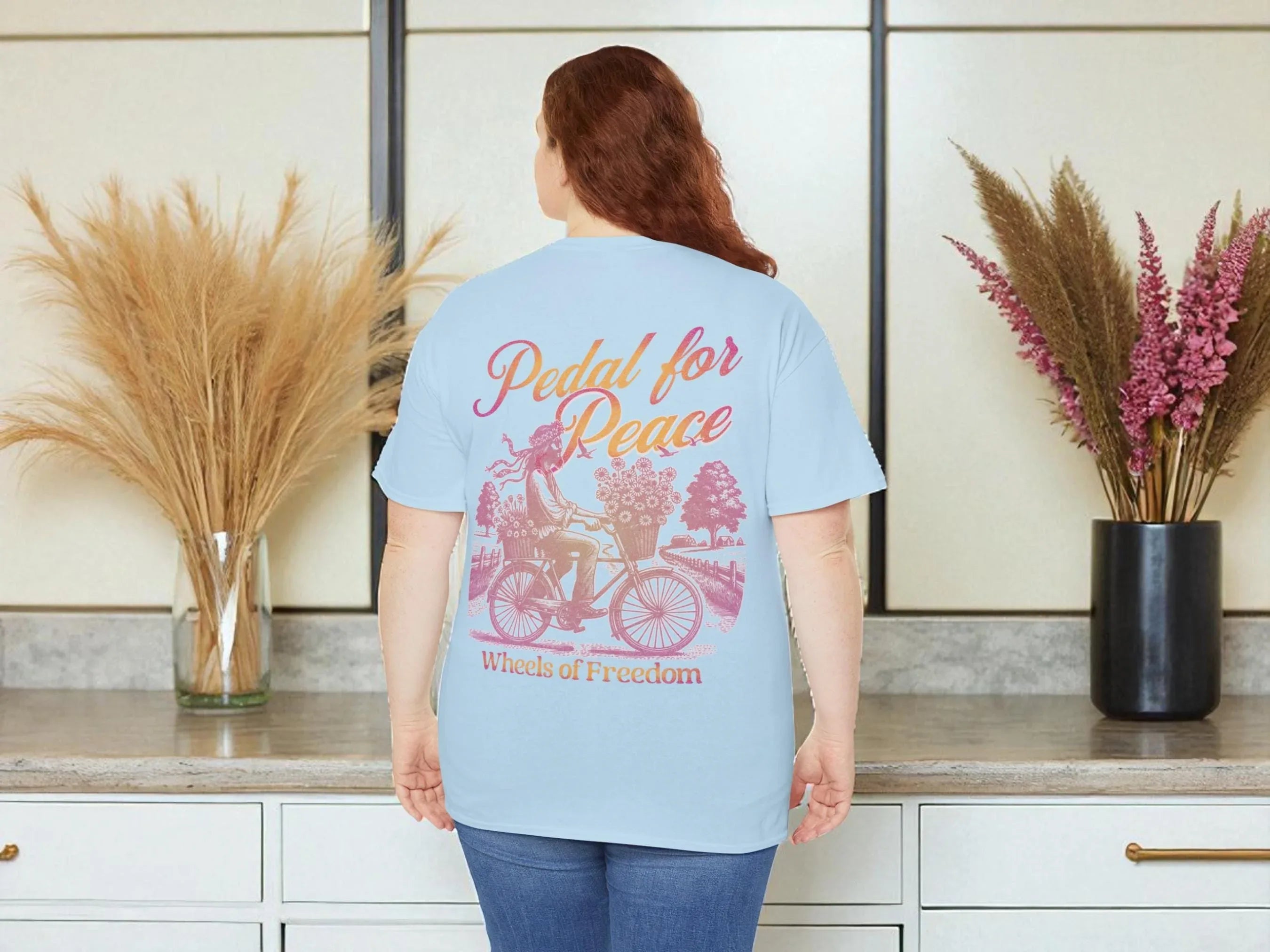 Tee shirt oversize spirituel peace, t shirt motivation, santé mentale - Essences Agape 46931391