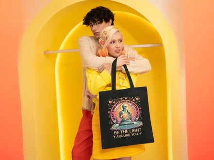 Tote bag croire en soi, tote bag santé mentale psychologie, ésotérique - Essences Agape 53706565