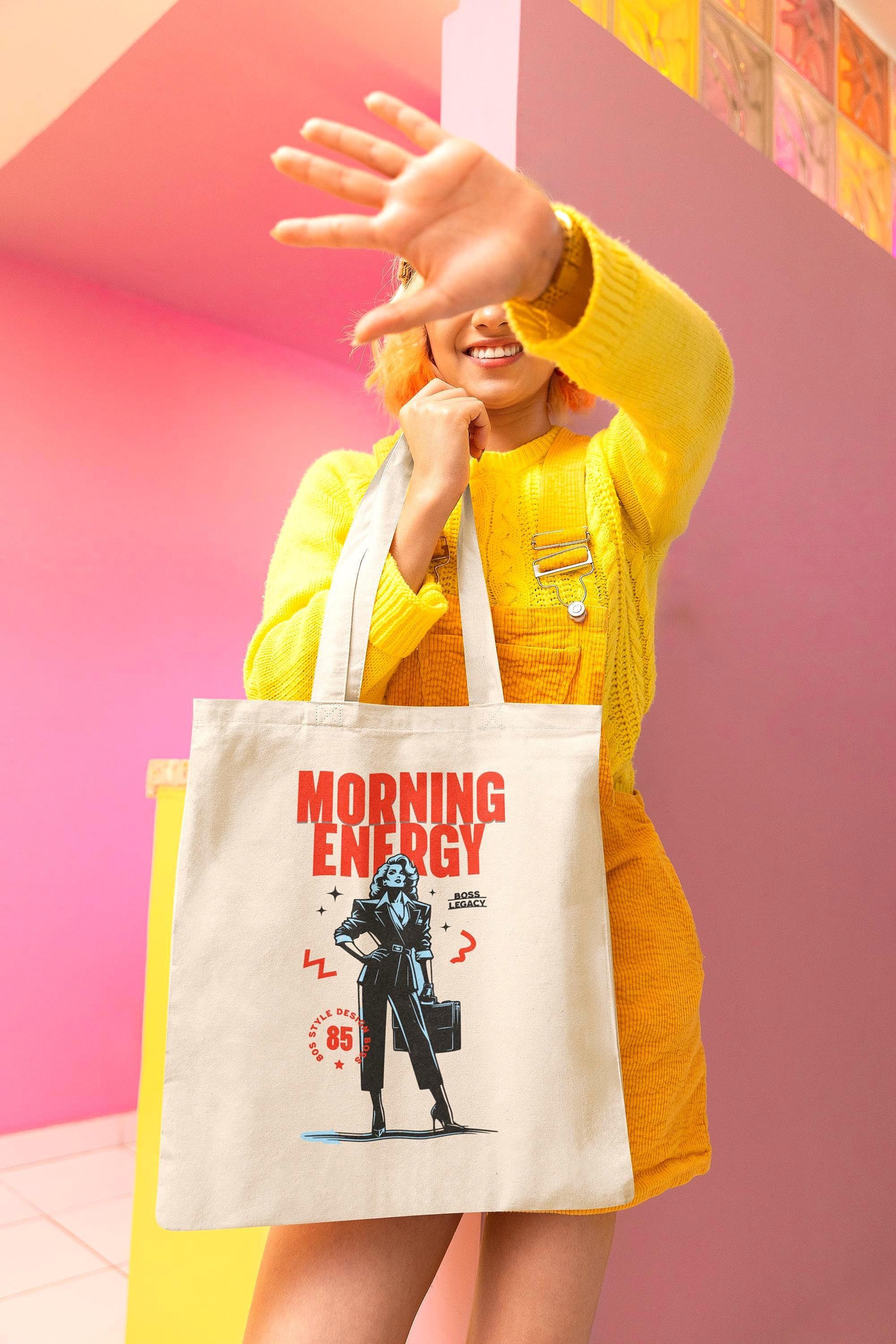 Tote bag féministe entrepreneur, tote bag gratitude custom, courses - Essences Agape 24373826