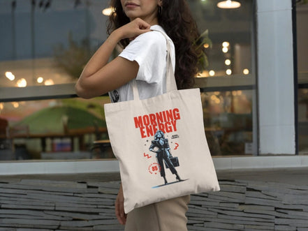 Tote bag féministe entrepreneur, tote bag gratitude custom, courses - Essences Agape 26863629