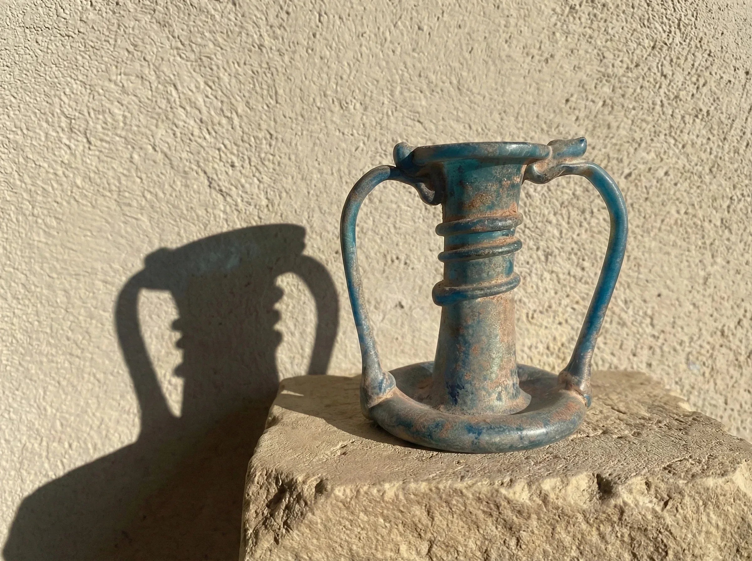 Verrerie romaine artisanale Bougeoir Rituel - Structure & Architecture - Essences Agape 36651524