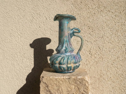 Verrerie romaine artisanale Vase Volutes - Élégance & Complexité - Essences Agape 61908138