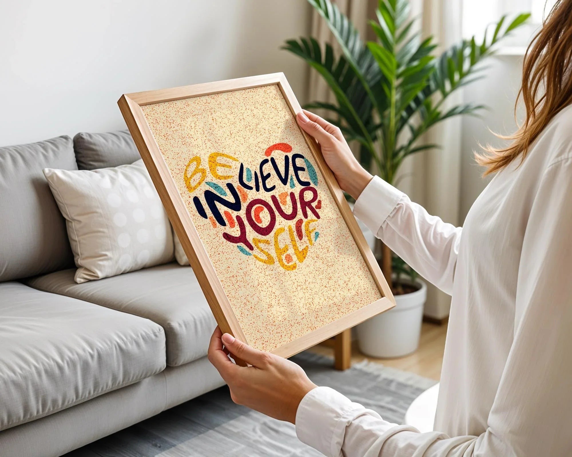 affiche confiance en soi, motivation personnelle, poster sagesse zen - Essences Agape 99093174