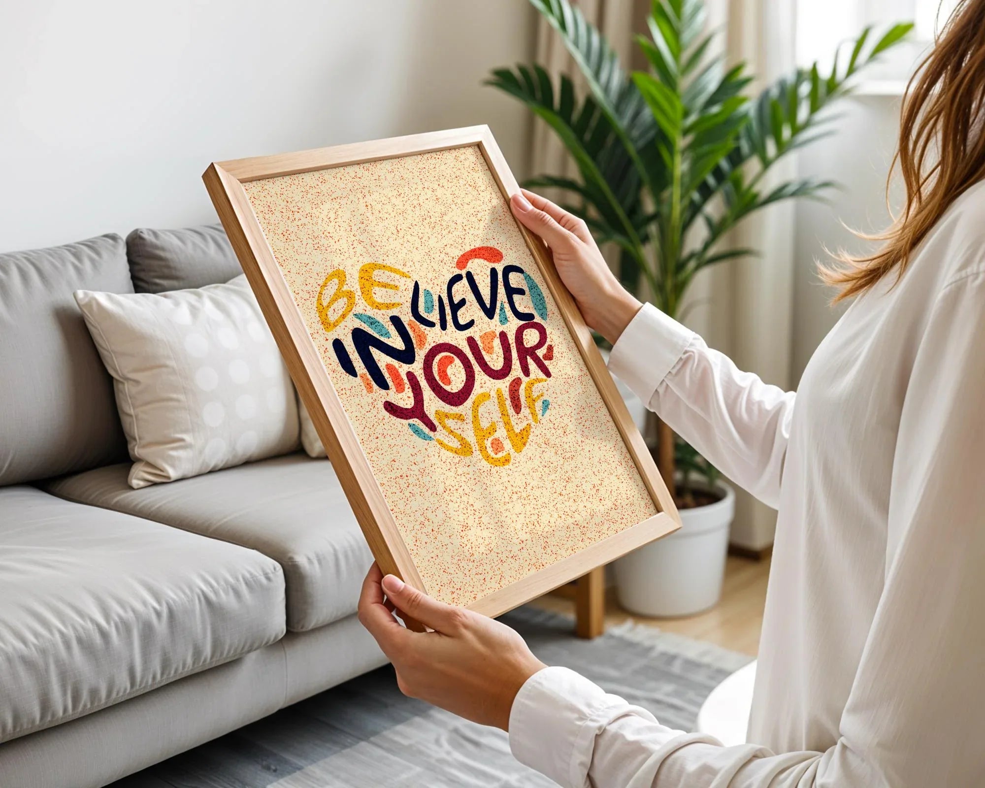 affiche confiance en soi, motivation personnelle, poster sagesse zen - Essences Agape 99093174