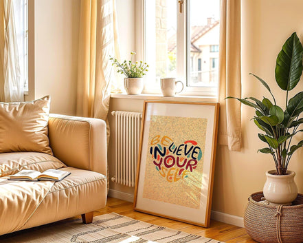 affiche confiance en soi, motivation personnelle, poster sagesse zen - Essences Agape 75682182