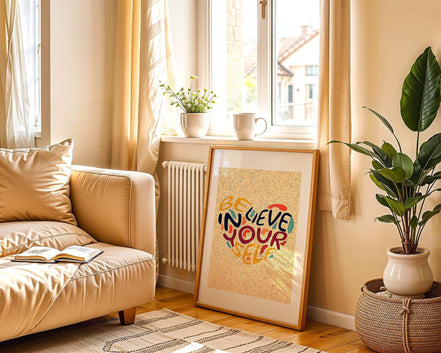 affiche confiance en soi, motivation personnelle, poster sagesse zen - Essences Agape 75682182