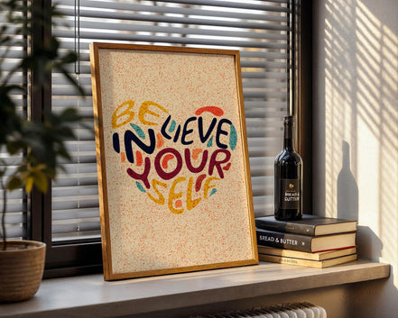 affiche confiance en soi, motivation personnelle, poster sagesse zen - Essences Agape 26866560