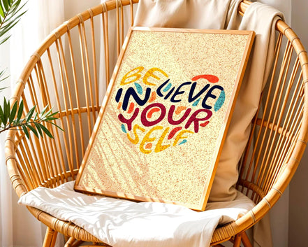 affiche confiance en soi, motivation personnelle, poster sagesse zen - Essences Agape 7167254