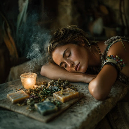 rituel méditation agape bougie et savon